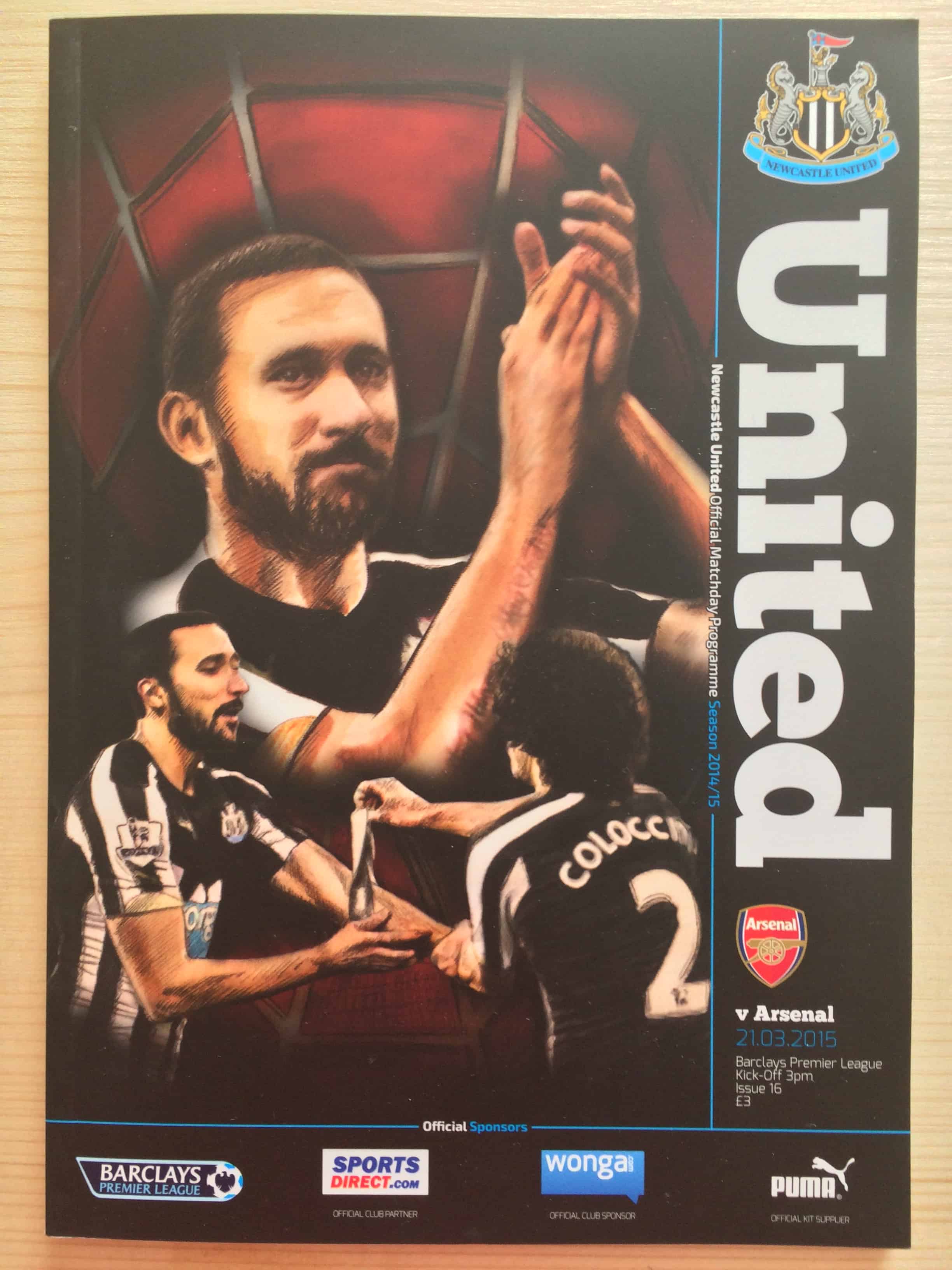 Newcastle United FC v Arsenal FC